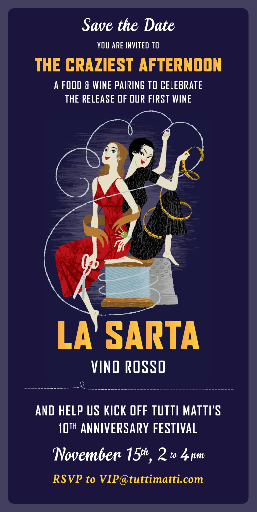 VIP Invitation for La Sarta Release Party
